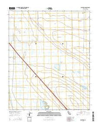 Semitropic California Current topographic map, 1:24000 scale, 7.5 X 7.5 Minute, Year 2015