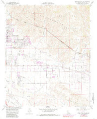 Seven Palms Valley California Historical topographic map, 1:24000 scale, 7.5 X 7.5 Minute, Year 1958