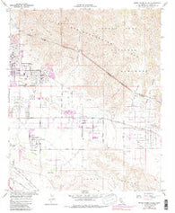 Seven Palms Valley California Historical topographic map, 1:24000 scale, 7.5 X 7.5 Minute, Year 1958