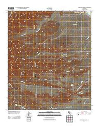 Seventeen Palms California Historical topographic map, 1:24000 scale, 7.5 X 7.5 Minute, Year 2012