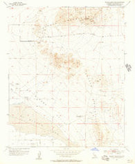 Shadow Mountains California Historical topographic map, 1:24000 scale, 7.5 X 7.5 Minute, Year 1955