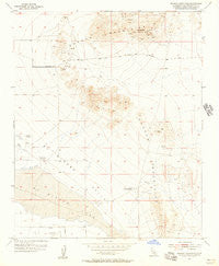 Shadow Mountains California Historical topographic map, 1:24000 scale, 7.5 X 7.5 Minute, Year 1955