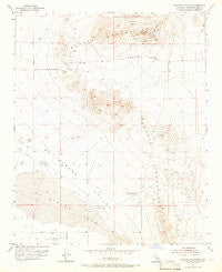 Shadow Mountains California Historical topographic map, 1:24000 scale, 7.5 X 7.5 Minute, Year 1955