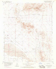 Shadow Mountains California Historical topographic map, 1:24000 scale, 7.5 X 7.5 Minute, Year 1955