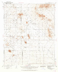 Shadow Mountains California Historical topographic map, 1:62500 scale, 15 X 15 Minute, Year 1937