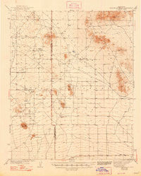 Shadow Mountains California Historical topographic map, 1:62500 scale, 15 X 15 Minute, Year 1942