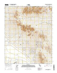 Shadow Mountains California Current topographic map, 1:24000 scale, 7.5 X 7.5 Minute, Year 2015