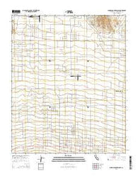 Shadow Mountains SE California Current topographic map, 1:24000 scale, 7.5 X 7.5 Minute, Year 2015