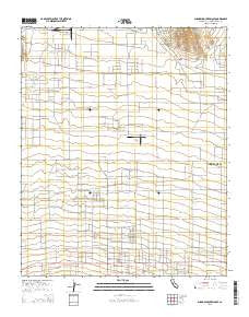 Shadow Mountains SE California Current topographic map, 1:24000 scale, 7.5 X 7.5 Minute, Year 2015