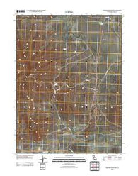 Shaffer Mountain California Historical topographic map, 1:24000 scale, 7.5 X 7.5 Minute, Year 2012