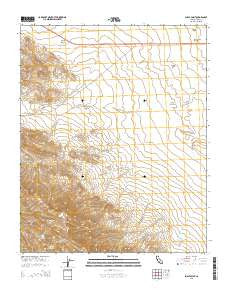 Shale Point California Current topographic map, 1:24000 scale, 7.5 X 7.5 Minute, Year 2015