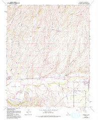 Shandon California Historical topographic map, 1:24000 scale, 7.5 X 7.5 Minute, Year 1961