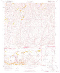 Shandon California Historical topographic map, 1:24000 scale, 7.5 X 7.5 Minute, Year 1961