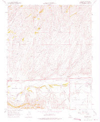Shandon California Historical topographic map, 1:24000 scale, 7.5 X 7.5 Minute, Year 1961