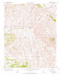 Shandon California Historical topographic map, 1:62500 scale, 15 X 15 Minute, Year 1961