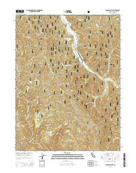 Shannon Butte California Current topographic map, 1:24000 scale, 7.5 X 7.5 Minute, Year 2015