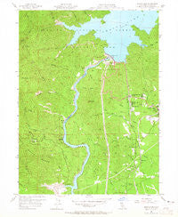 Shasta Dam California Historical topographic map, 1:24000 scale, 7.5 X 7.5 Minute, Year 1956