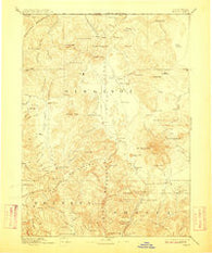 Shasta California Historical topographic map, 1:250000 scale, 1 X 1 Degree, Year 1894