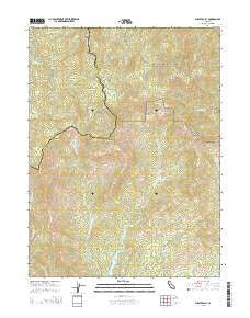 Shasta Bally California Current topographic map, 1:24000 scale, 7.5 X 7.5 Minute, Year 2015