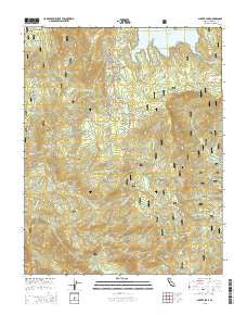 Shaver Lake California Current topographic map, 1:24000 scale, 7.5 X 7.5 Minute, Year 2015