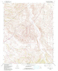 Shedd Canyon California Historical topographic map, 1:24000 scale, 7.5 X 7.5 Minute, Year 1961