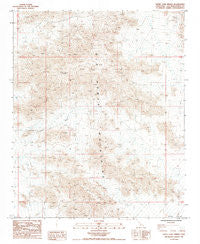 Sheep Camp Spring California Historical topographic map, 1:24000 scale, 7.5 X 7.5 Minute, Year 1985