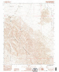 Sheep Creek Spring California Historical topographic map, 1:24000 scale, 7.5 X 7.5 Minute, Year 1985