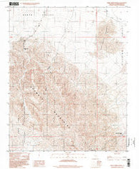 Sheep Creek Spring California Historical topographic map, 1:24000 scale, 7.5 X 7.5 Minute, Year 1996