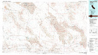 Sheep Hole Mountains California Historical topographic map, 1:100000 scale, 30 X 60 Minute, Year 1985