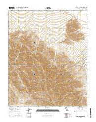 Sheep Creek Spring California Current topographic map, 1:24000 scale, 7.5 X 7.5 Minute, Year 2015
