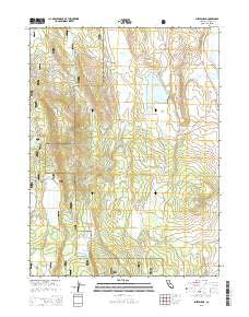 Sheepshead California Current topographic map, 1:24000 scale, 7.5 X 7.5 Minute, Year 2015