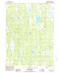 Sheepshead California Historical topographic map, 1:24000 scale, 7.5 X 7.5 Minute, Year 1983