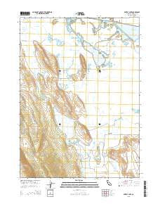 Sheepy Lake California Current topographic map, 1:24000 scale, 7.5 X 7.5 Minute, Year 2015