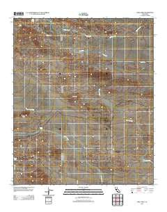 Shell Reef California Historical topographic map, 1:24000 scale, 7.5 X 7.5 Minute, Year 2012