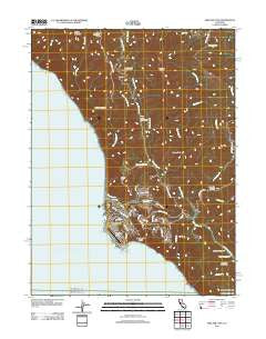 Shelter Cove California Historical topographic map, 1:24000 scale, 7.5 X 7.5 Minute, Year 2012