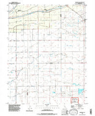 Sheridan California Historical topographic map, 1:24000 scale, 7.5 X 7.5 Minute, Year 1992