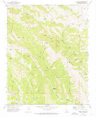 Sherman Peak California Historical topographic map, 1:24000 scale, 7.5 X 7.5 Minute, Year 1969