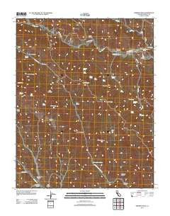 Sherman Peak California Historical topographic map, 1:24000 scale, 7.5 X 7.5 Minute, Year 2012