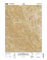 Sherwood Peak California Current topographic map, 1:24000 scale, 7.5 X 7.5 Minute, Year 2015