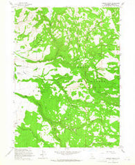 Shields Creek California Historical topographic map, 1:24000 scale, 7.5 X 7.5 Minute, Year 1963