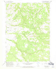 Shields Creek California Historical topographic map, 1:24000 scale, 7.5 X 7.5 Minute, Year 1963