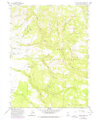 Shields Creek California Historical topographic map, 1:24000 scale, 7.5 X 7.5 Minute, Year 1963