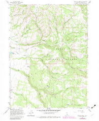 Shields Creek California Historical topographic map, 1:24000 scale, 7.5 X 7.5 Minute, Year 1963