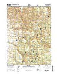 Shields Creek California Current topographic map, 1:24000 scale, 7.5 X 7.5 Minute, Year 2015