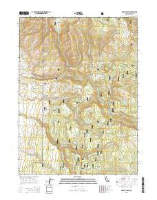 Shields Creek California Current topographic map, 1:24000 scale, 7.5 X 7.5 Minute, Year 2015