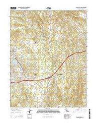 Shingle Springs California Current topographic map, 1:24000 scale, 7.5 X 7.5 Minute, Year 2015
