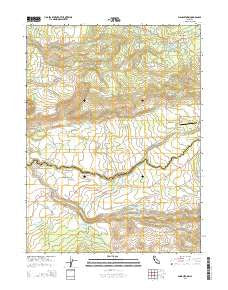Shingletown California Current topographic map, 1:24000 scale, 7.5 X 7.5 Minute, Year 2015
