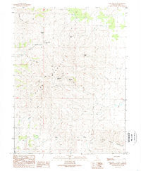 Shinn Mountain California Historical topographic map, 1:24000 scale, 7.5 X 7.5 Minute, Year 1989