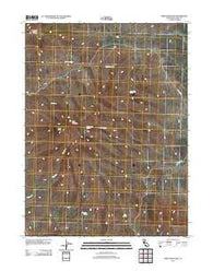 Shinn Mountain California Historical topographic map, 1:24000 scale, 7.5 X 7.5 Minute, Year 2012