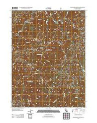 Shoeinhorse Mountain California Historical topographic map, 1:24000 scale, 7.5 X 7.5 Minute, Year 2012